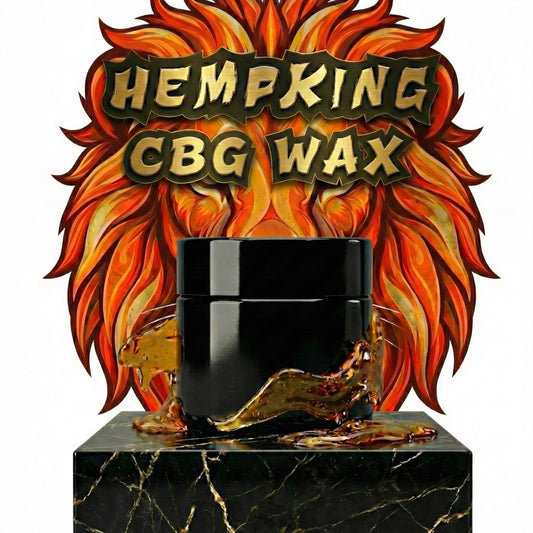 HEMP KING オリジナル【CBG WAX】高濃度配合・新基準対応