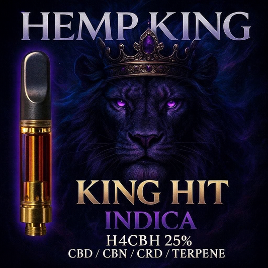 【H4CBH INDICA liquid】KING HIT 高濃度H4CBH 25% Original Liquid 0.5ml ・新基準対応