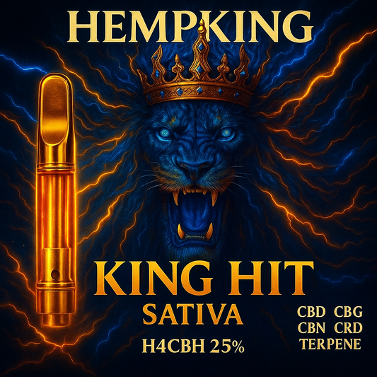 【H4CBH SATIVA liquid】KING HIT 高濃度H4CBH 25% Original Liquid 0.5ml ・新基準対応